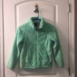 Mint Green Kids North Face Jacket